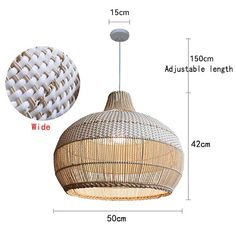 an image of a light fixture with measurements for the size and width, as well as how to measure it