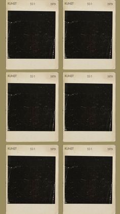 four black and white photos with numbers on them