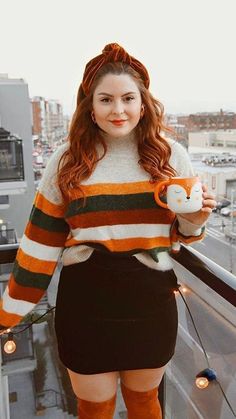 Curves and cozy vibes: Fall fashion for every body type Best Plus Size Dresses, Plus Size Street Style, Stile Blair Waldorf, Adrette Outfits, Fest Outfits, Thanksgiving Outfit, Mode Inspo