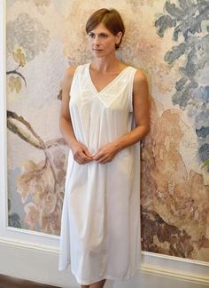 Womens Sleepwear, Nightgowns and Pajamas | Blarney Sleepwear Women Nightgowns Julianna Rae, Feminine Nightgown With Built-in Bra For Sleep, Spring Nightgown With Built-in Bra, Summer Nightgown With Built-in Bra, Party Nightgown With Lace Trim, Sleeveless, Womens Sleepwear, Linen Nightgown