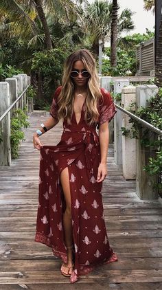 Looks Hippie, Mode Boho, Outfit Trends, Maxi Skirts, Inspired Outfits, Mode Inspiration, Looks Vintage, Trendy Dresses