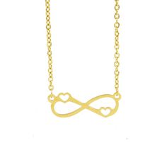 5pcs 45cm Stainless Steel Hollow Love Infinity Pendant Necklace , 8 Word Pendant Necklace, Stainless DIY Supplies, Jewelry Findings✿ QTY: 2pcs✿ Chain Length:18"(45cm) ✿ Material: 316 Stainless Steel✿Color: Gold ✿ Nickel Free & Lead Free***Stainless steel is the great metal to use for hand stamping, engraving, etc..because it will not tarnish, is hypo-allergenic and has amazing durability.All 316 Stainless Steel Link:https://www.etsy.com/shop/gemstones2u/items?ref=seller-platform-mcnav&se Infinity Metal Necklace For Gifts, Infinity Metal Necklace For Gift, Infinity Necklace With Lobster Clasp As Gift, Gold Infinity Heart Necklace Gift, Charm Necklace Diy, Ring Charm Necklace, Stainless Steel Mirror, Word Necklace, Steel Mirror