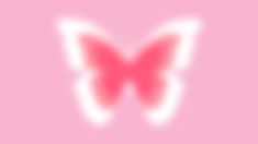 a pink background with a butterfly on it