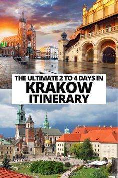 the ultimate guide to 4 days in krakow itinerary