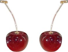 Elegant Cherry Colored Jewelry For Party, Trendy Cherry-colored Earrings, Trendy Cherry Dangle Earrings, Elegant Cherry Drop Earrings, Perfect Pair, Your Style, Cherry, Charms, Drop Earrings