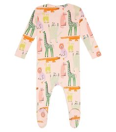 Made from pure cotton, this set from Stella McCartney Kids consists of two matching onesies..Care instructions: machine wash at 30 degrees.Material: 100% cotton.Made in Portugal.Please refer to measurements in the measurements chart.Closure at the shoulder.Mid-weight material.Stretchy fabric Multicolor Cotton Playtime Bodysuit, Multicolor Cotton Bodysuit For Playtime, Pink Printed Cotton Onesie, Pink Cotton Printed Onesie, Unisex Playful Onesie For Loungewear, Casual Cotton Footie For Sleep, Pink Cartoon Print Onesie For Loungewear, Multicolor Cartoon Print Onesie For Playwear, Playful Multicolor Cotton Bodysuit