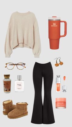 Fall Uggs, Halloween Fashion Outfits, Comfy School Outfits, Outfit With Uggs, Preppy Fall Outfits, Outfit School, Cosy Outfit, Cute Nike Outfits, Uggs Outfit