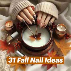 Fall Nail Design, Fall Nail Ideas, Fall Nail Designs, Nail Design, Nail Ideas