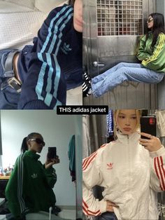 Adidas Jacket Aesthetic, Adidas Sweatshirt Outfit, Adidas Hoodie Outfit, Aesthetic Hoodie Outfit, Adidas Jacket Outfit, Adidas Fit, Adidas Aesthetic, Adidas Jacket Women, Jacket Adidas