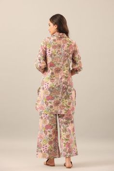 Dandelion Print, Palazzo Set