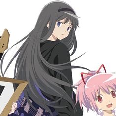 Homura Madoka Magica, Homura Akemi Icon, Homura Madoka, Mahō Shōjo Madoka Magica, Homura Akemi, Mahō Shōjo, Icons Pfp, Puella Magi, Puella Magi Madoka Magica