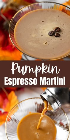 pumpkin espresso martini is the perfect fall drink for any occasion it's so easy to make