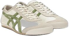 White Retro Outdoor Sneakers, Timeless Sneakers, Tiger Mexico 66, Onitsuka Tiger Mexico 66, Mexico 66, Green Sneakers, Onitsuka Tiger, Tiger Stripes, Sports Brands