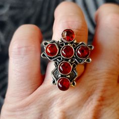 Brand New Handmade Amber Cross Silver Ring. Size 8 1/2 925 Stamped Religious Jewelry Gothic Jewelry New To Poshmark? Use Referral Code Kimberlyn222 To Receive $10. Handmade Cross Ring As A Gift, Handmade Cross-shaped Ring For Gifts, Handmade Cross Ring For Gift, Handmade Cross-shaped Ring As Gift, Handmade Cross Rings As Gifts, Jewelry Gothic, Cross Ring, Religious Jewelry, Gothic Jewelry