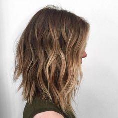 Long Choppy Bobs, Brunette Lob, Trendy We Fryzurach, Long Bobs, Brown Ombre Hair