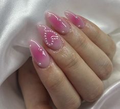 Aesthetic Nail Art Designs, Aesthetic Nail Art, 20 Aesthetic, Aesthetic Nail, Colorful Nail, Valentines Day Nails, Summery Nails, Classy Acrylic Nails, Aesthetic Nails