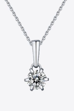 2 Carat 6-Prong Moissanite Pendant Necklace https://fitggins.com/products/2-carat-6-prong-moissanite-pendant-necklace 
FITGGINS
 #Hot #MyLook #CurrentlyWearing #MyLookToday #InMyCloset #LookOfTheDay #OutfitIdeas4You #OutfitLook #Inspofashion #InspiringOutfit #OOTDinspo #OutfitGrid Diamond Centerpiece, Stone Properties, Moissanite Pendant, Orgone Energy, Moissanite Jewelry, Mens Beaded Bracelets, Solitaire Pendant, Outfit Look, 925 Sterling Silver Chain