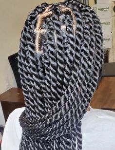 Singles Twist Braids African Americans, Big Twisted Braids, Rope Twist Box Braids, Big Box Twists Hairstyles, Medium Sized Senegalese Twists, Soft Senegalese Twists, Big Senegalese Twists Braids, Sengelese Twist Medium, Medium Twist Braids Long