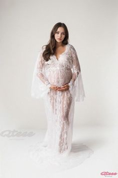 Soft and Cozy Maternity Dress for Expectant Mothers' Everyday Use Gown For Pregnant Women, Pregnant Women Fashion, Dress For Pregnant Women, Plus Size Maternity Dresses, Long Sleeve Maternity Dress, Maternity Photoshoot Outfits, White Long Skirt, Pregnancy Outfits, Long Maxi Skirts