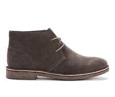 Plain toe suede Chukka boot with detailed stitching. Long lasting high density Open Cell foam breaths and allows air to circulate keeping feet naturally cool. Rubber outsole with cushioning EVA layer. Removable Footbed. Suede upper, Lace up closure for secure fit, Approx. 1.25 inch heel height, Closed toe, High Density Open Cell Foam insole for added comfort, EVA / Rubber outsole for added traction, Removable footbed | Men's Propet Findley Chukka Boot in Stone Size 8 Wide High-top Suede Boots With Cushioned Footbed, Suede Boots With Textured Sole For Walking, Lace-up Suede Boots With Cushioned Footbed, Suede Walking Boots With Stitched Sole, Suede Waterproof Boots With Cushioned Footbed, Lace-up Suede Boots With Removable Insole, Suede Chukka Boots, Suede Chukkas, Chukka Boots Men