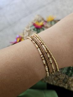 **It is made with 2 mm Miyuki beads of equal size. It looks perfect on your wrist.* **Each bracelet has a unique pattern. You can wear them as a set or individually** **The stretchable structure allows it to be easily put on and taken off.** **I will ship your order within 4 days. It will be delivered in 3-12 business days via ShipEntegra.** **10% OFF 2 ITEMS FROM THE SHOP. ♥♥Your order will be shipped with a surprise gift included♥♥ **Thanks for looking! Be sure to check out my other jewelry: serhatbeads.etsy.com** **If you have any questions, please feel free to contact me.** Seed Bead Bracelet, Minimalist Bracelet, Miyuki Beads, Seed Bead Bracelets, Surprise Gift, Surprise Gifts, Bead Bracelet, Stretch Bracelet, Seed Bead