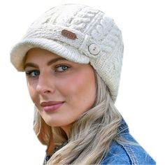 PRICES MAY VARY. 100% Irish Wool Internal lining for extra warmth and comfort Handknit in Ireland One Size Fits All Handknit in Ireland. Internal lining for extra warmth and comfort. Fashionable and fun, whimsical and warm. Traditional Irish style. Beautifully crafted hand knit wool hat with front peak. Also features a stylish leather logo and fashionable front button. One size fits most. Irish Style, Womens Hats, Wool Hat Knit, Peaked Cap, Wool Caps, Irish Traditions, Leather Logo, Wool Hat, Caps For Women