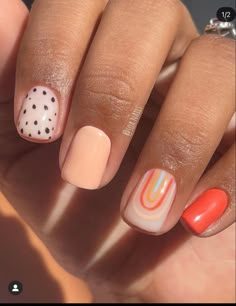 Sherbert Nails, Nails Fancy, Summer Gel Nails, Nail Drills, Professional Manicure, Nails Pretty, Accessories Nail, Cute Nail Ideas, Cute Gel Nails