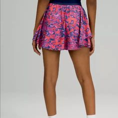 Brand New! Still In The Bag! Size 6 On The Court Or On The Trail. This Skirt Is Completely Sold Out!!! Pink Sporty Skirted Skort, Pink Skort For Summer Sports, Sporty Pink Skirted Bottoms, Casual Pink Tennis Skirt For Sports, Pink Sports Skirt With Lining, Pink Sporty Lined Skort, Pink Lined Sports Skirt, Pink Tennis Skirt With Pockets For Spring, Pink Athleisure Lined Skirt