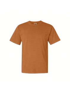 6.1 oz./yd (US), 10 oz/L yd (CA), 100% ring spun cotton, 20 singles. Garment-dyed soft ring spun fabric. Relaxed fit. Topstitched, classic width, rib collar. Twill taped neck and shoulders. Twill label.Garment-Dyed Heavyweight T-Shirt (Yam) Burnt Orange    Fabric   Non-Stretch Summer Men Clothing, size features are:Bust: ,Length: ,Sleeve Length: Burnt Orange Fabric, Orange T Shirts, Orange Fabric, Soft Ring, Men Clothing, Twill Tape, Maternity Bag, Burnt Orange, Mens Summer