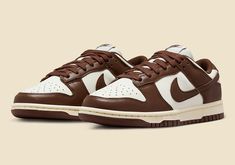 Nike Dunk Low "Cacao Wow" Release date: July 28th 2023 - 07/28/2023 Style code: DD1503-124 Color: Cacao Wow Brown Light Sail Coconut Milk White Size: 7.5 Women / Men 6 / UK 5.5 / 38.5 EU / 24 CM Condition: BRAND NEW NEVER WORN WITH BOX *ORDER CONFIRMATION FROM NIKE SHOWN IN LAST PICTURE* "The Nike Dunk Low became more accessible over the last year thanks to higher stock numbers and reissues. As the iconic silhouette commences another year, it’s experimenting with color palettes, resulting in pro Nike X Travis Scott, Most Popular Shoes, Milk Color, Low Air Jordan 1, Shoe Wishlist, Baskets Adidas, Adidas Spezial, Dunks Nike, Jordan 2