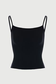 This form-fitting tank top features a soft scooped neckline with spaghetti shoulder straps and a snug fit against your body. Pair with our matching bottoms and more to create a multitude of looks. Baby Snatched Collection Import 88% Polyester, 12% Spandex True to size Dream Clothes Black, Black Cute Clothes, Summer Camisole With Built-in Bra And Scoop Neck, Chic Stretch Camisole, Chic Stretch Elastane Camisole, Summer Scoop Neck Camisole With Built-in Bra, Camisole With Built-in Bra And Minimal Stretch, Summer Camisole With Wide Straps, Bra Friendly, Summer Bra-friendly Camisole With Wide Straps