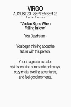 zodiac signs when falling in love you daydream