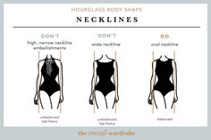 the body shape chart for necklines