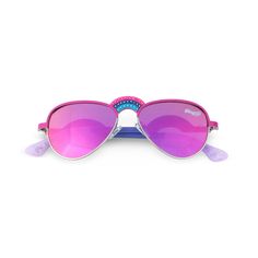 The Fuschia Flares Ibiza Beach Kids' Sunglasses from Bling2o are perfect for children aged 6 and up, bringing vibrant style to any sunny adventure. With a dazzling fuschia flare design, these trendy sunglasses offer full UV protection to keep your little one's eyes safe while they enjoy outdoor fun. Designed for smaller faces, these lightweight and durable sunglasses are both fashionable and functional, making them the ideal accessory for beach days, playground outings, or family vacations. Let Playful Multicolor Sunglasses With Mirrored Lenses, Pink Polarized Aviator Sunglasses For The Beach, Fun Purple Sunglasses For Beach, Fun Purple Sunglasses For The Beach, Pink Aviator Sunglasses With Gradient Lenses For Beach, Playful Pink Polarized Sunglasses, Novelty Sunglasses, Ibiza Beach, Vibrant Style