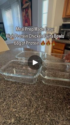 the meal prep made easy high protein chicken filth bowls