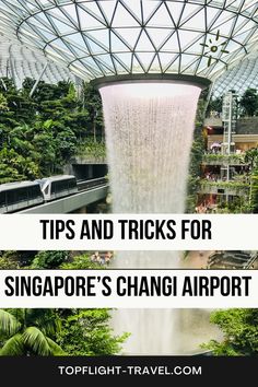 singapore's changing airport with the words tips and tricks for singapore's change airport