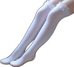 Thigh High Socks Black, Socks With Lace, Socks Thigh High, Socks Knee High, Wedding Socks, Over Knee Socks, Thigh High Socks, Knee Socks, Unique Gifts For Her