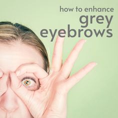 Are you still using the same color eyebrow pencil you used in high school? If your hair is gray, it's time to update your look by simply changing the shade of your eye pencil. Eyebrow Pencil For Gray Hair, Eyebrow Color For Gray Hair, Grey Hair Eyebrows, Tattoed Eyebrows, Grey Hair Colour, Overplucked Eyebrows, Grey Eyebrows, Grey Hair And Makeup, Best Eyebrow Pencils