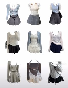 link to clothes in bio under pinterest essentials <333 Girly Girly Outfits, Casual Cute Dress, Cool Toned Clothes, Innocent Outfit Aesthetic, Pretty Party Outfits, Dream Job Outfit, Romantic Style Fashion Inspiration, Aphrodite Outfit Aesthetic, Whiteout Outfit