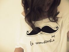 http://butternutdaisies.tumblr.com/page/7 Mustache Shirt, Moustaches, Cover Photo, Up Girl, Brain, Fashion Beauty, Cute Outfits, Dress Up, I Want