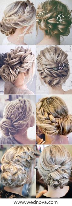 many different styles of braids and hair