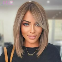 Tuns Bob Lung, Long Bob Haircuts, Haircut And Color, Hair Color And Cut, Balayage Hair, Hair Highlights, Fall Hair