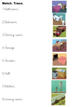 the instructions for how to make a bed and nightstand in an animated style with pictures