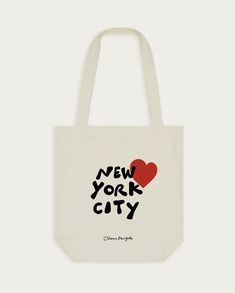 I heart New York City, illustrated tote bag. This versatile canvas tote bag is perfect for any occasion. 15in x 16in, which is perfect to hold a laptop. In order to not create excess, all products are made to order and thus, final sale. Please allow 2 weeks for production & shipping. Kindly note colors might slightly vary from screen to real life. ©2024 AMANDA GIUFFRE LLC. / NOUN NEW YORK ALL RIGHTS RESERVED. I Heart New York, New York Tote Bag, I Heart Ny, City Tote Bag, Street Style Bags, Instagram Blog, City Prints, Print Artist, Canvas Tote Bag