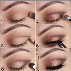 Easy Eye Makeup Tutorial, Membentuk Alis, Mekap Mata, Makeup Memes, Makeup Tip, Eye Makeup Pictures, Smink Inspiration, Eye Makeup Steps, Makeup Step By Step