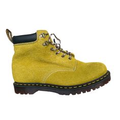 Doc Martens 939 Doc Marten Ben Suede Hiker Combat Boots Mens 12 Moss Green New Yellow Rugged Boots With Reinforced Toe, Yellow Rugged Boots With Round Toe, Rugged Yellow Boots With Round Toe, Rugged Yellow Boots With Reinforced Toe, Casual Yellow Boots With Vibram Sole, Yellow Lace-up Boots With Reinforced Toe, Rugged Yellow Leather Boots, Streetwear Suede Boots With Plain Toe, Suede Plain Toe Boots For Streetwear