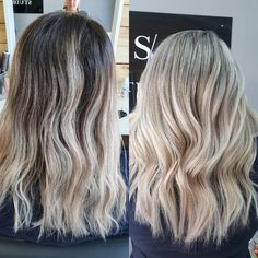 Smug Root Blonde, Blonde Root Touch Up, Colored Hair Roots, Mom Hair, Blonde Hair Transformations, Purple Acrylic Nails, Blonde Roots, Dark Roots Blonde Hair, Purple Acrylic