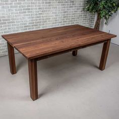 walnut parsons table Parsons Dining Table, Parsons Table, Conference Room Tables, Hardwood Table, The Perfect Kitchen, Big Table, Table Extension, Perfect Kitchen, Walnut Table