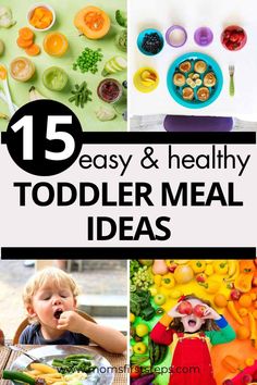 the top ten easy and healthy toddler meal ideas