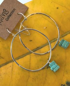 Casual Sterling Turquoise Hoop Earrings Diy Turquoise Earrings, Modern Turquoise Dangle Jewelry, Modern Turquoise Hoop Earrings, Modern Turquoise Nickel-free Earrings, Turquoise Hoop Earrings With Natural Stones, Modern Turquoise Jewelry For Everyday, Modern Turquoise Hypoallergenic Jewelry, Turquoise Natural Stone Hoop Earrings As Gift, Turquoise Hoop Earrings With Natural Stones As Gift